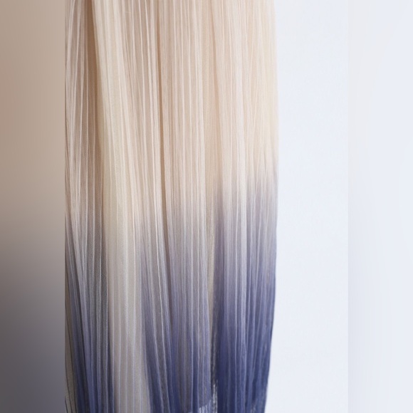 ChicWish We Know It All Gradient Pleated Mesh Tulle Dress - Picture 5 of 6